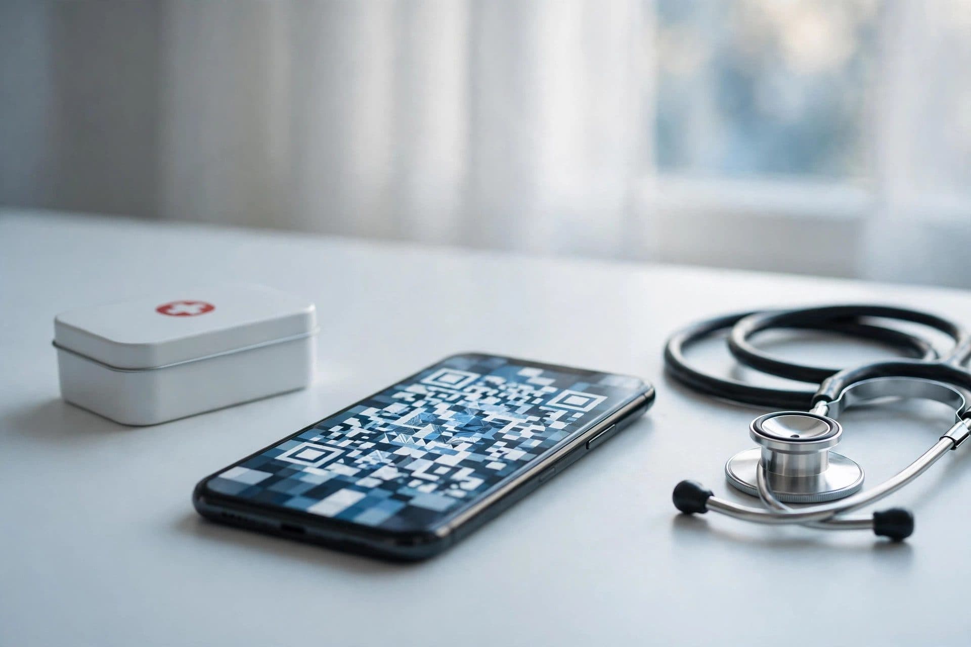 Flutter Secure QR Medical Profile Sharing